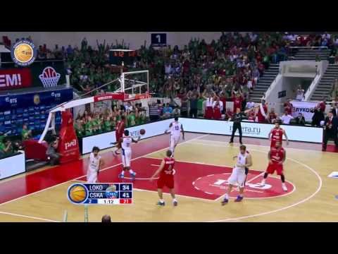 1/4 playoffs. Lokomotiv-Kuban - CSKA Game 3 Highlights