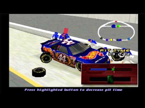 NASCAR 2000 (PS1) Gameplay 20