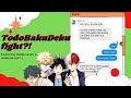 Todoroki And Bakugou Hit By A Strange Quirk Bnha Texts Todobakudeku