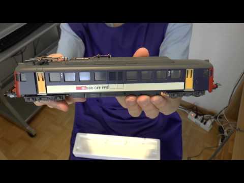 Lima H0 engines FS E.444 and SBB RBe 4/4 NPZ