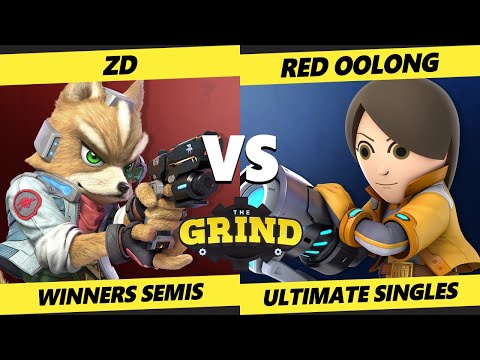 The Grind 205 Winners Semis - ZD (Fox, Wolf) Vs. Red Oolong (Mii Gunner) Smash Ultimate - SSBU