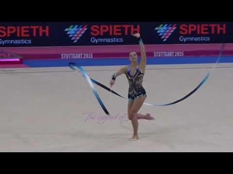 Fanny LUNDE (NOR) ribbon - 2015 Stuttgart worlds Qualifs (NO SOUND)
