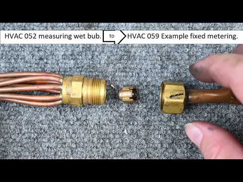 HVAC 089 fixed orifice piston closer look inside