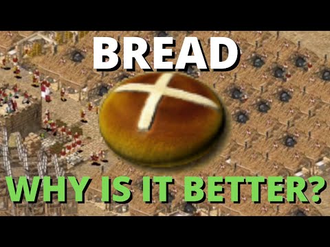 Why is BREAD the best food? Food Production Explained - Stronghold Crusader