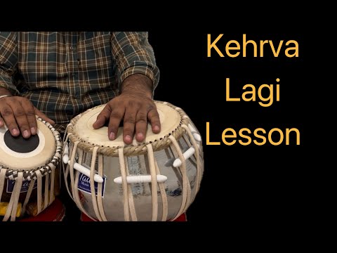 Learn Kehrva Lagi, Variations, Utahan, Tihaee Tabla lesson Keherwa
