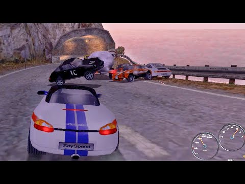 Epic Race of Porsche Boxster at Cote d'Azure | NFS Porsche Unleashed