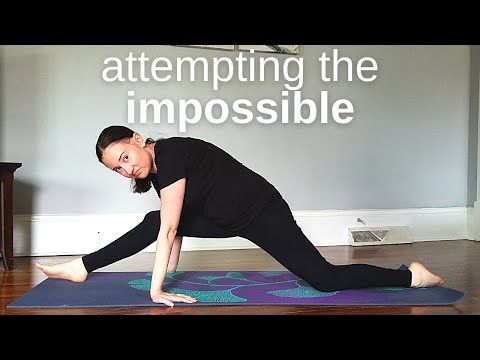 Trying to Do the Splits in 7 Days | Realistic