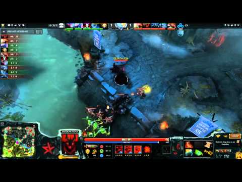 DAC 2015. Cloud9  vs  Secret, bo3, game 2. 07.02.2015