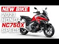 New 2021 Honda NC750X Specs All You Need To Know About The New Honda NC750X 2021 Visordown Com