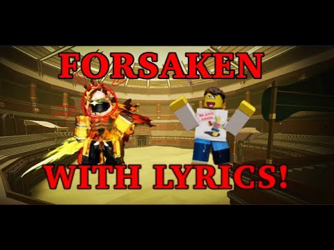 Champion 1x1 With Lyrics [Roblox Forsaken]