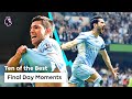 10 UNFORGETTABLE Final Day Moments | Premier League