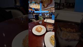 Waking Up Early on Majestic Princess: A Calm, Corner Table Breakfast Before Disembarkation