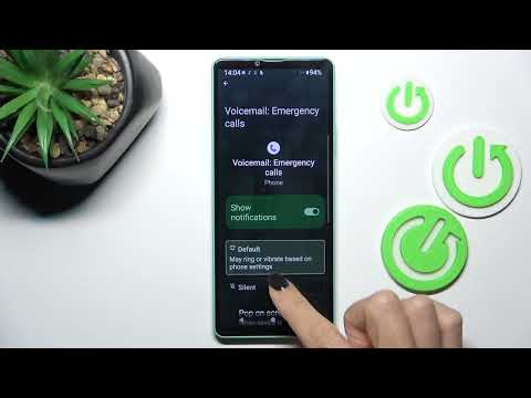 Sony Xperia 1 VI - Change Voicemail Notification Sound | Set Voicemail Alert Tone