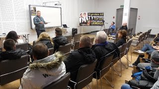 Emil Rau spotkał się z chojniczanami i organizatorami referendum