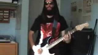 Me playing Intruments Of Random Murder, by Watchtower