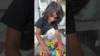 Kiara built fire station for her Grand Pa