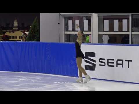 12. Santa Claus Cup 2018: Zoe Gal (HUN) - FS Advanced Novice Girls Short Program