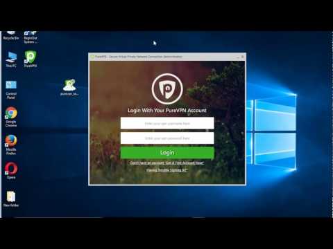 Set up PureVPN Client for Windows 10, 8, 7 Video