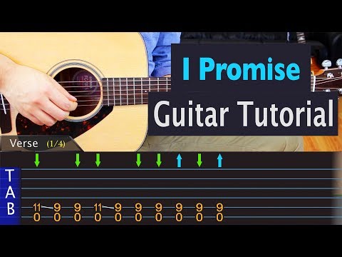 Radiohead - I Promise - Guitar Lesson