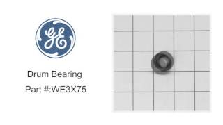 General Electric Drive Bearing Part #: WE3X75