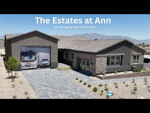 Next Gen Suite & Rv Garage - $1.20m+ New Single Story Homes For Sale Las Vegas - The Estates Lennar