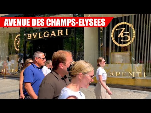 Avenue des Champs-Élysées em Paris | Todas as lojas, cafés e restaurantes (junho de 2023)