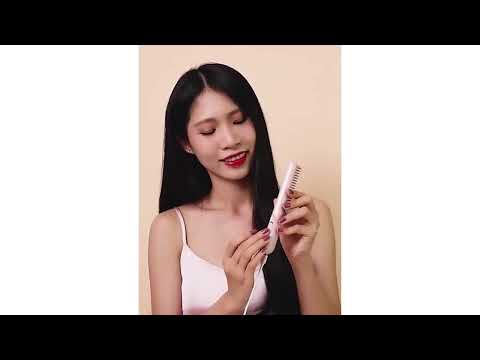 mobile heat comb,Portable Cordless Hair Straightener Brush