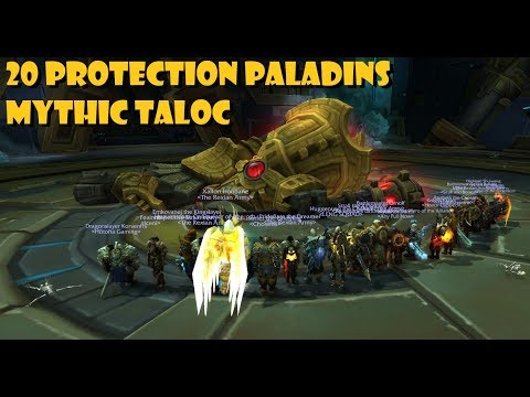20 Protection Paladins VS Mythic Taloc
