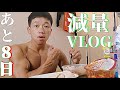 【VLOG】筋肉コンテストまで後8日!減量生活大公開!!!