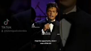 Luis Miguel hablando en inglés @OficialLuisMiguel #luismiguel #luismiguelenvivo #franksinatra