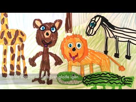 Trolle og Tormod - Den syngende giraf illustreret af Vibe
