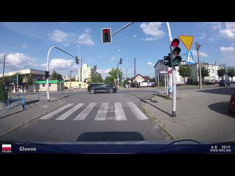Głowno - POLAND 2019 Road Trip DASHCAM WWW.TOFIL.NET