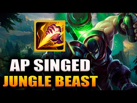 SINGED AP JUNGLE! ESTA MEGA OP! EPICAAA!