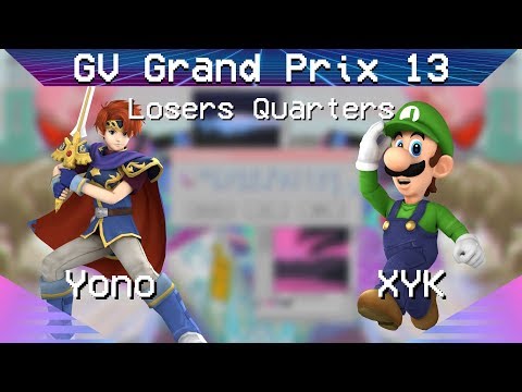 GV Grand Prix 13 - Yono (Roy) vs. XYK (Luigi) - Project M Losers Quarters