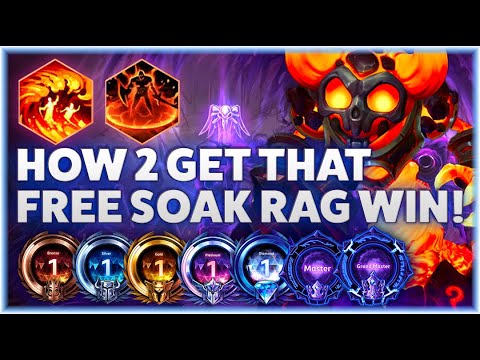 Ragnaros Lava Wave - HOW TO GET THAT FREE SOAK RAG WIN! -  B2GM Season 2 2024