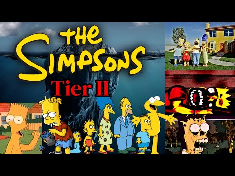 The Ultimate Simpsons Iceberg Explained Tier 2