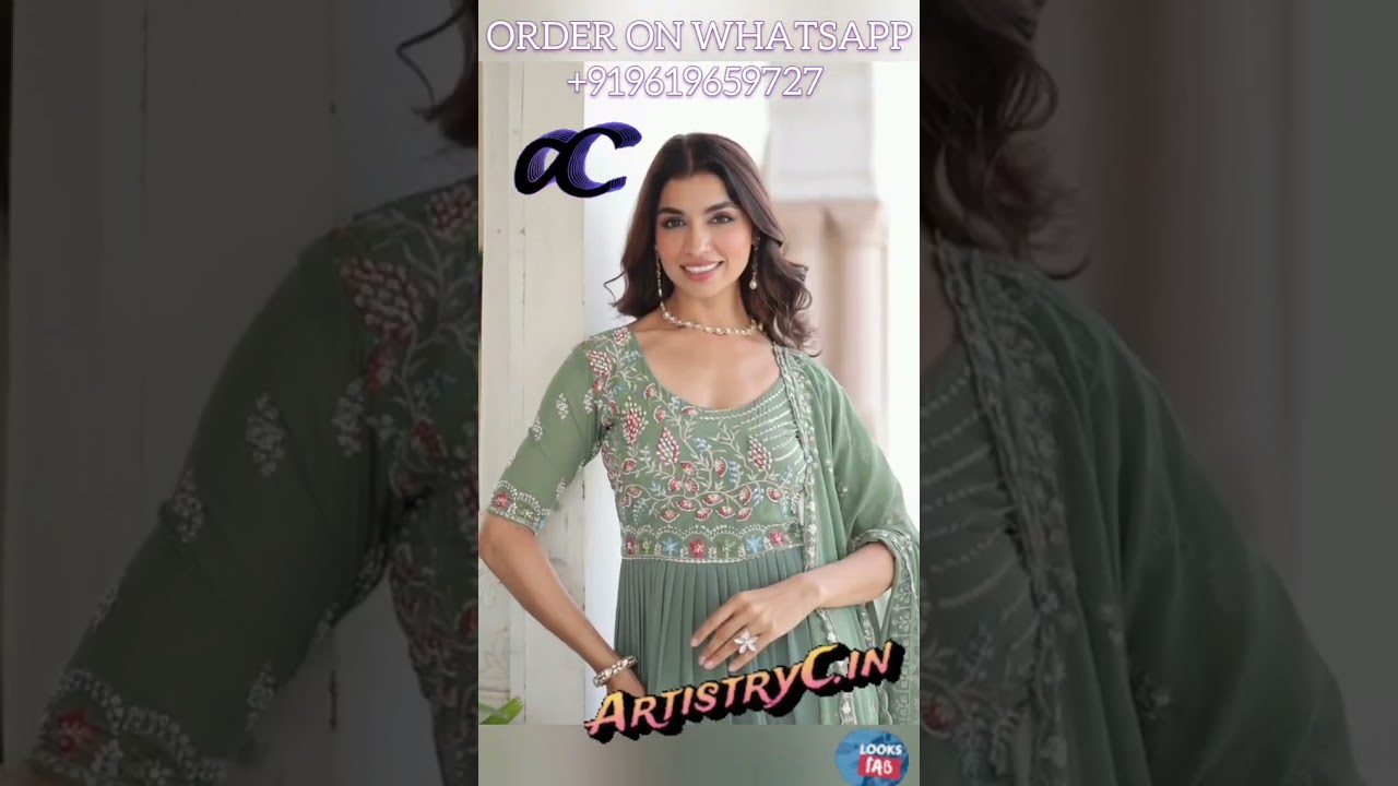 Janhvi Kapoor Inspired Tiered Gown | LooksFab ArtistryC