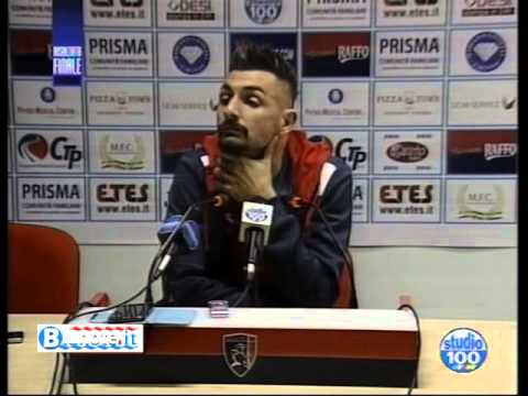 CONFERENZA STAMPA POST GARA COL NARDO' PEPPE GENCHI.