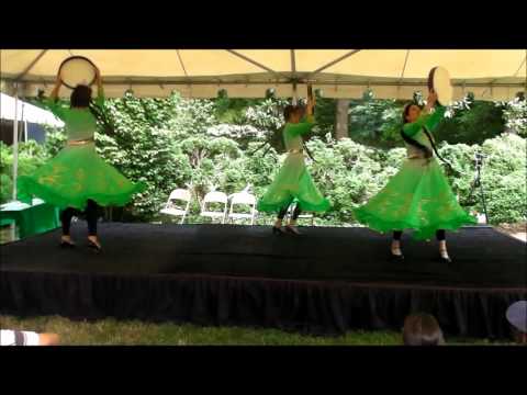 Karabakh Foundation presents Azerbaijani Raghse Daf dance performance at Textile Museum Festival