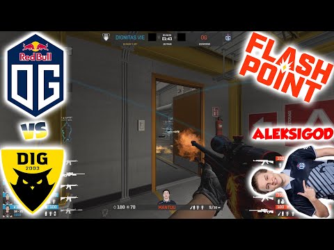 GOD ALEKSIB?!! OG vs. Dignitas * Nuke - Flashpoint 2 Lower bracket round 1
