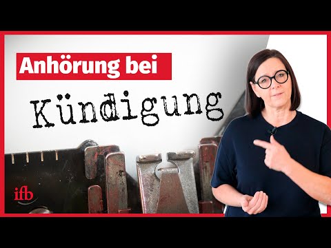 Kündigung: Die Anhörung des Betriebsrats