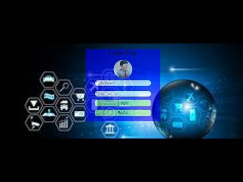 Login page using html css and php