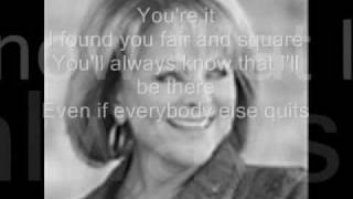 Susie Luchsinger you're it ---lyrics