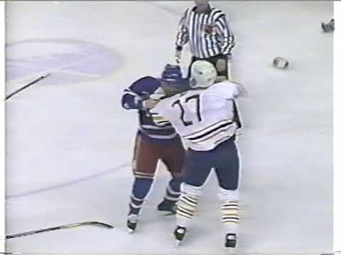 Brad May vs Mark Hardy