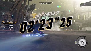 【02'23"25】マシーンガスト TA ウィングスター メタナイト Ver1.2.0【カービィのエアライダー】