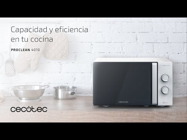 Microonde Cecotec ProClean 4010 23L 700W Tecnologia 3DWave Ready2Clean Sbrinamento video