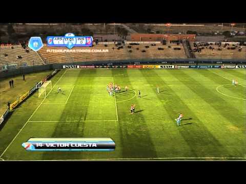 Gol de Cuesta. Arsenal 1 - Instituto 0. 16 avos. de final. Copa Argentina. Fútbol Para Todos