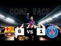 Barcelona vs Psg | 6 - 1 | U C L 2017  | Extended Highlights And Goals
