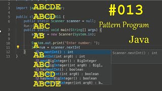 java: pattern programming #013 || vs code ||