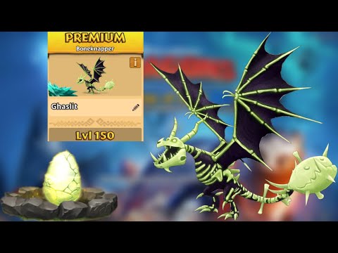 Ghaslit Max Level 150 Titan Mode - Premium Boneknapper - Dragons:Rise of Berk